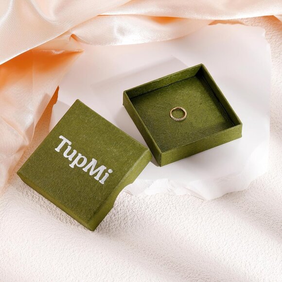 Gold 8mm Surgical Steel Nose Hoop with CZ - Hypoallergenic Tragus Helix Piercing - Picture 8 of 9